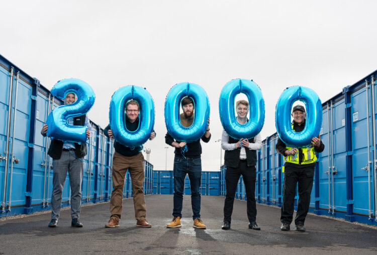 BLUE SELF STORAGE RAISES £20,000 FOR PROSTATE CANCER CHARITY