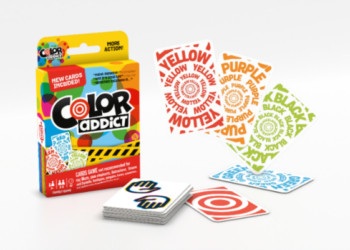 Try the new Color Addict game at Common Meeple Cafe