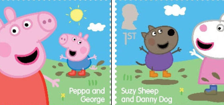 First look at Royal Mail’s ‘oinktastic’ Peppa Pig Stamps