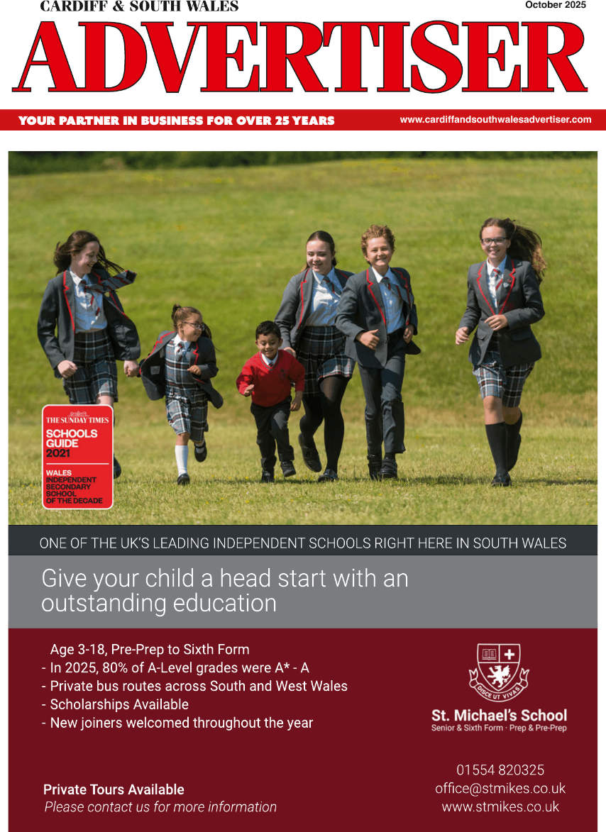 October  2025 Issue Cardiff and South West Advertiser
