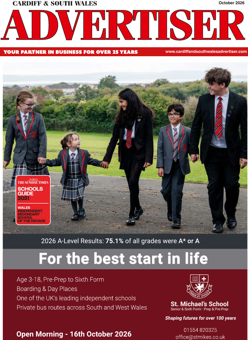 October 2026 Issue Cardiff and South West Advertiser